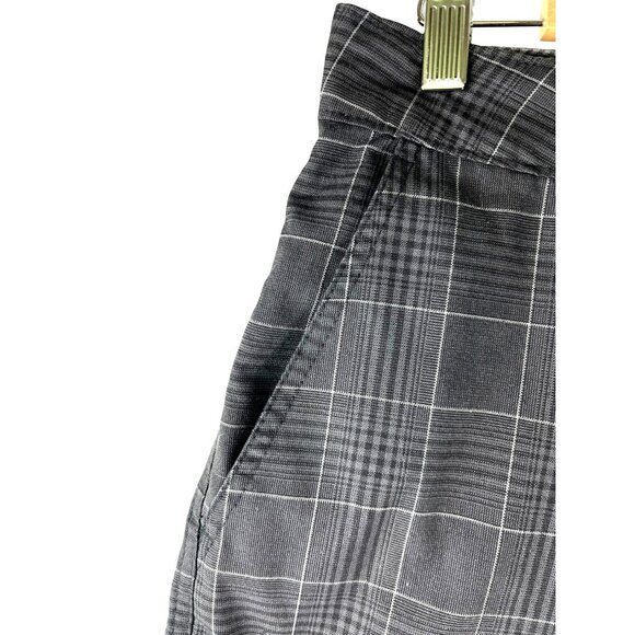 Coastal Beach Fisherman O'Neill Intersect Walking Shorts Black Plaid, Men's 32 - Picture 5 of 9